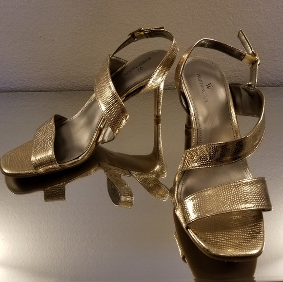 New Worthington Bellingham Open Toe Heels - Picture 2 of 5